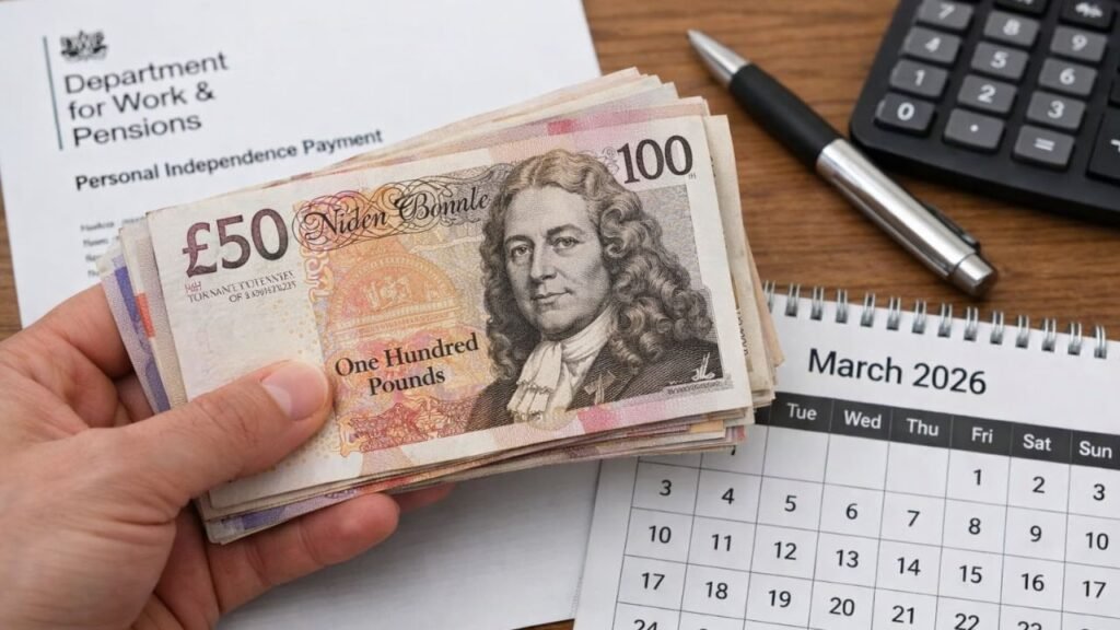 DWP Confirms £108–£749 PIP Payment Dates for March 2026