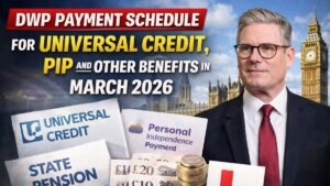 DWP Payment Schedule For Universal Credit, PIP And Other Benefits In March 2026