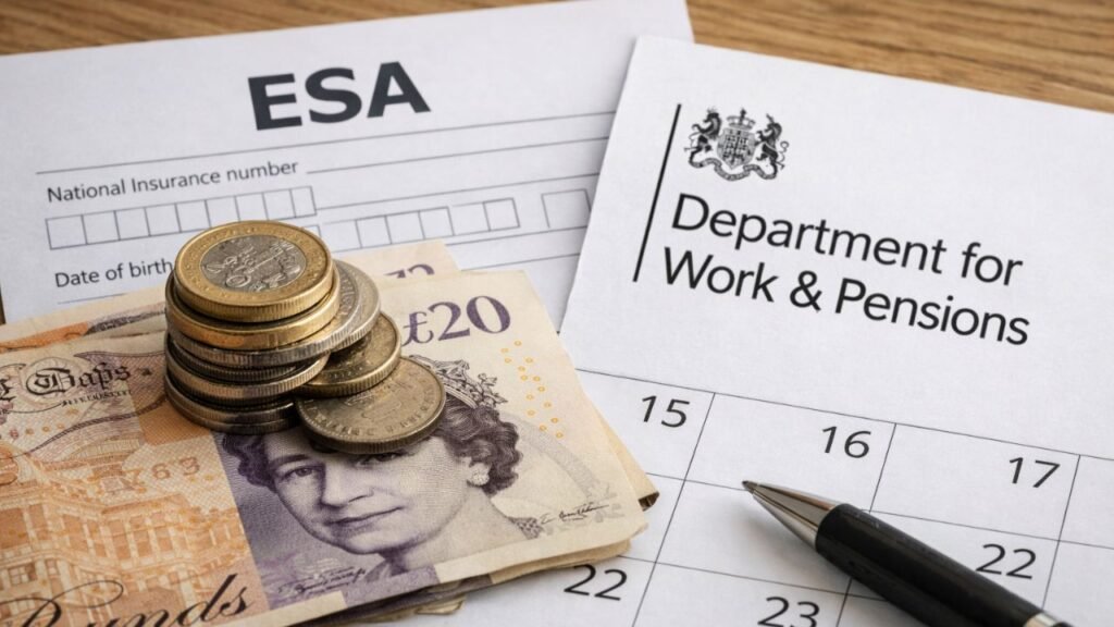 March 2026 ESA Update: DWP Reveals £129 Payment Timeline