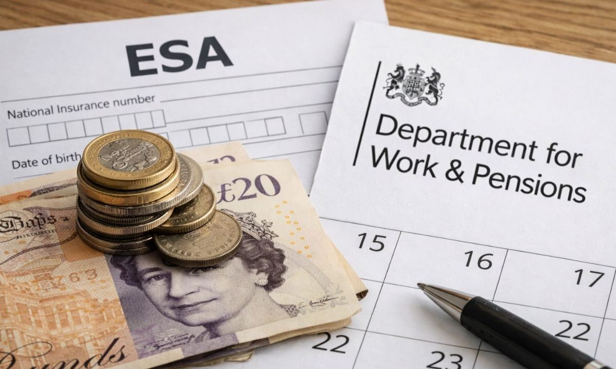 March 2026 ESA Update: DWP Reveals £129 Payment Timeline