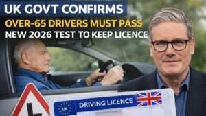 UK Govt Confirms Over-65 Drivers Must Pass New 2026 Test To Keep Licence