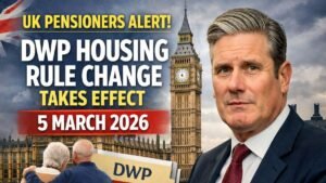 UK Pensioners Alert - DWP Housing Rule Change Takes Effect 5 March 2026